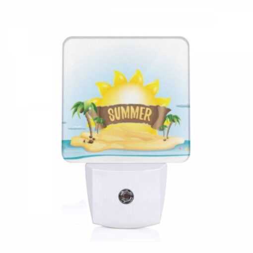 Night Light, A Cartoon Sun With A Yellow Face And Yellow Rays. -Nuas Diy Shop 6cb379eae7f3865d8b570295e3720f78ab0b2c19