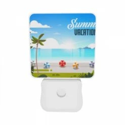 Night Light Set Of 2, A Colorful Beach Scene With Palm Trees And Umbrellas. 9 Night Light Set Of 2, A Colorful Beach Scene With Palm Trees And Umbrellas. -Nuas Diy Shop 6d44770c066b73df1a33bc9d9d1c58d08c368444