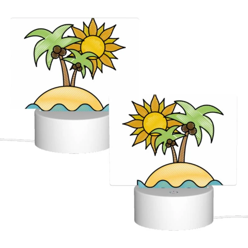 Rectangular Acrylic Night Light, A cartoon sun Rectangular Acrylic Night Light, A Cartoon Sun -Nuas Diy Shop 6e7c5980c8bd60803d028474a95bf4d7d4c209be