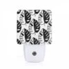 Night Light, A Pattern Of Leaves With A Black And White Background. 2 Night Light, A Pattern Of Leaves With A Black And White Background. -Nuas Diy Shop 6e97006ff69595d8ed3010425921dab16558f599