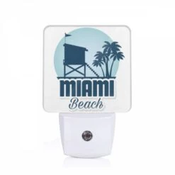 Night Light, A Logo For The Miami Beach.
