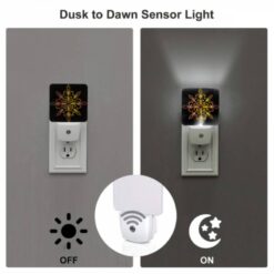 Night Light Set Of 2, A Colorful Flower Design With Yellow -Nuas Diy Shop 6f94eb0e51e6a9a00108ca82f3e94201b41f571d