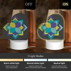 Love Acrylic Night Light, A Colorful Geometric Pattern Is Displayed On A Black Background. 4 Love Acrylic Night Light, A Colorful Geometric Pattern Is Displayed On A Black Background. -Nuas Diy Shop 718d41c641eb1a045b8b3efcce2bbd52ee67e00d
