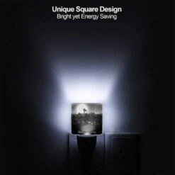 Night Light, A Black And White Image Of A Halloween Scene With A Moon 6 Night Light, A Black And White Image Of A Halloween Scene With A Moon -Nuas Diy Shop 721a025172a08cf2b16cf417fb8eacaa0be35ab4