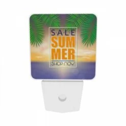 Night Light Set Of 2, A Sale Sign For Summer Is Displayed On A Beach. 8 Night Light Set Of 2, A Sale Sign For Summer Is Displayed On A Beach. -Nuas Diy Shop 721bfec527c9ee7ee3c6c4047ed54637b1251b4a