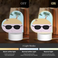 Love Acrylic Night Light, A Cartoon Drawing Of A Man With Sunglasses And A Shaggy Haircut. -Nuas Diy Shop 7323f464388099ffeab1b6a574a903bbf1ed4821