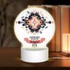 Round Acrylic Night Light, A Colorful Design With The Words "Adventure Awaits You Just Have To Find It!" -Nuas Diy Shop 737508b1a65389562e06f4fb12c6db698c45432c