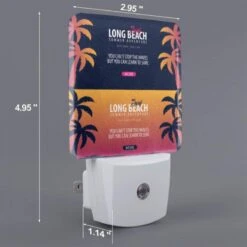 Night Light, A Colorful Advertisement For Long Beach Summer Adventure. -Nuas Diy Shop 742406056f7056e68ae45871df2b4edaa01a84f6