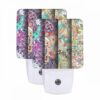 Night Light Set Of 2, Three Colorful And Intricate Designs Are Displayed Side By Side. -Nuas Diy Shop 7472f283ea320550ee6744e58854a93a968fc640