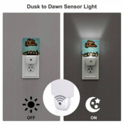 Night Light Set Of 2, A Sign That Says Happy Halloween. -Nuas Diy Shop 74db261fa8e0bd8bafba5769101eaa31e88d86e3