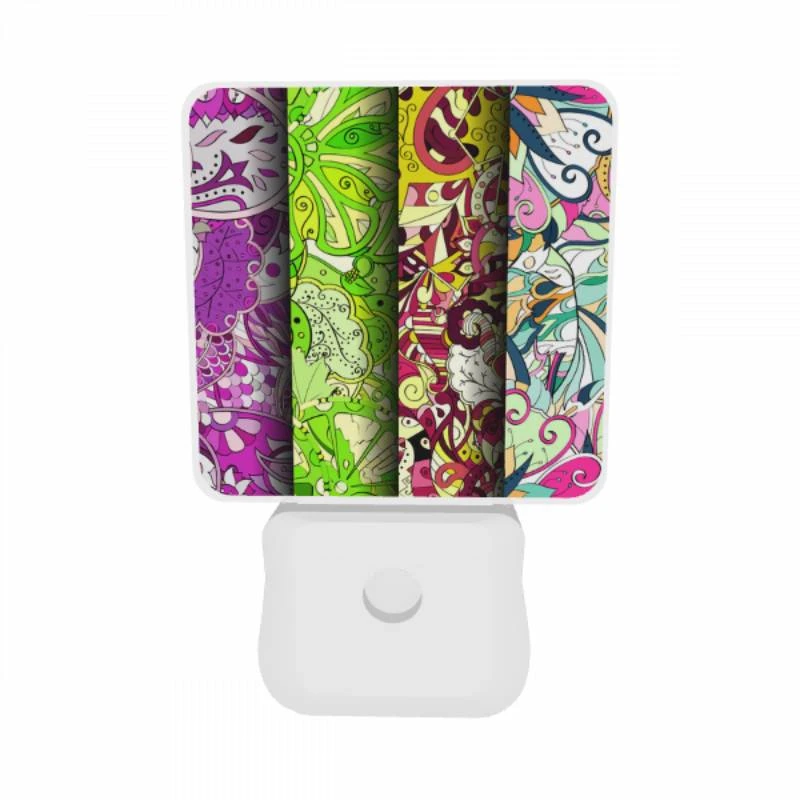 Night Light Set of 2, Three colorful designs are displayed on a row. Night Light Set Of 2, Three Colorful Designs Are Displayed On A Row. -Nuas Diy Shop 7546bd96f8f1f175179797f9311ea83f91ef57f8