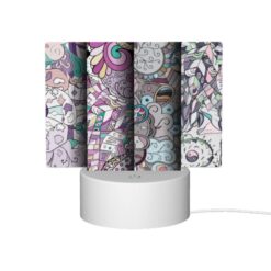 Rectangular Acrylic Night Light, Four Different Colored Designs Of Flowers And Leaves. -Nuas Diy Shop 75d42caa9cbfde5d80c39b262ed8aa8867855779