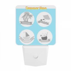 Night Light, Four Different Beach Items Are Shown In A Circle. 9 Night Light, Four Different Beach Items Are Shown In A Circle. -Nuas Diy Shop 7738952bacae06337552d6d17fe6a030f3eef634