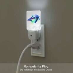 Night Light Set Of 2, A Colorful Bird With A Black Eye. -Nuas Diy Shop 77810aa11b65f1ca775f8ec746eff2d680114218