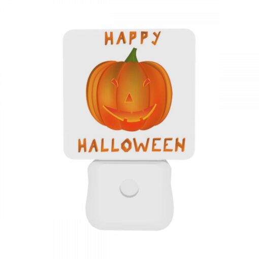Night Light Set Of 2, A Happy Halloween Sign With A Pumpkin On It. -Nuas Diy Shop 77e945caa8dd9c0d24c73eba674943841d34d770