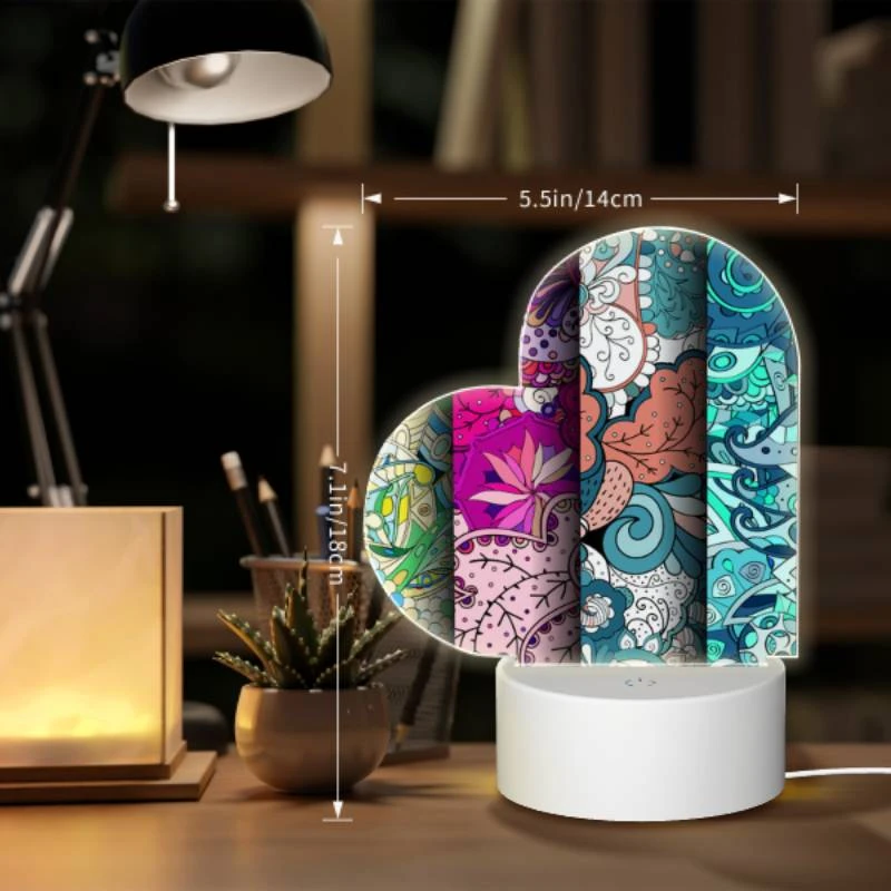 Love Acrylic Night Light, Four different colored designs of flowers. Love Acrylic Night Light, Four Different Colored Designs Of Flowers. -Nuas Diy Shop 7810206bfcc83d79b8ce406fae9219a282fae5ec