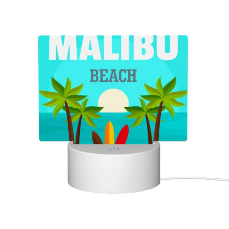 Rectangular Acrylic Night Light, A beach scene with a sunset and palm trees. Rectangular Acrylic Night Light, A Beach Scene With A Sunset And Palm Trees. -Nuas Diy Shop 78b8a57646d548537bb793850cc1b55a5b4702a7