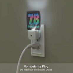 Night Light Set Of 2, A Colorful Logo For Palm Beach. -Nuas Diy Shop 78d48f4c40289140c70bd5728f2dff91bb068f84