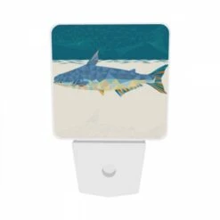 Night Light Set Of 2, A Blue And White Fish Swimming In The Ocean. 8 Night Light Set Of 2, A Blue And White Fish Swimming In The Ocean. -Nuas Diy Shop 78f369a43cb523e10cca8015a8db834c39d5a060