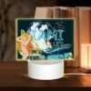 Rectangular Acrylic Night Light, A Woman In A Bikini Is Standing In Front Of A Beach Volleyball Net. -Nuas Diy Shop 7906aef4b6a436cb5e581b589870c5dce6251837