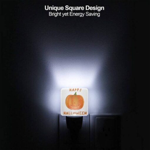 Night Light Set Of 2, A Happy Halloween Sign With A Pumpkin On It. -Nuas Diy Shop 79e8e7999d27b0b89880f974930f5b2a0dbd0a97