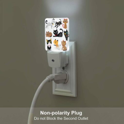 Night Light, A Collection Of Cats In Various Poses And Colors. -Nuas Diy Shop 7ab09cd6b028b866b1628474f91212d3a142633d