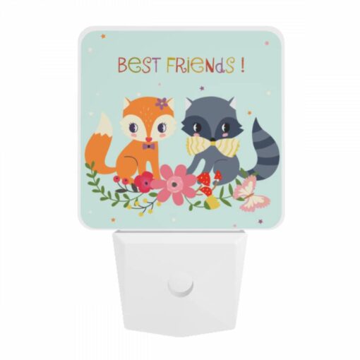 Night Light, Two Cartoon Animals -Nuas Diy Shop 7b434a7bd0076300ce3ca660717cab71b7f1fda2
