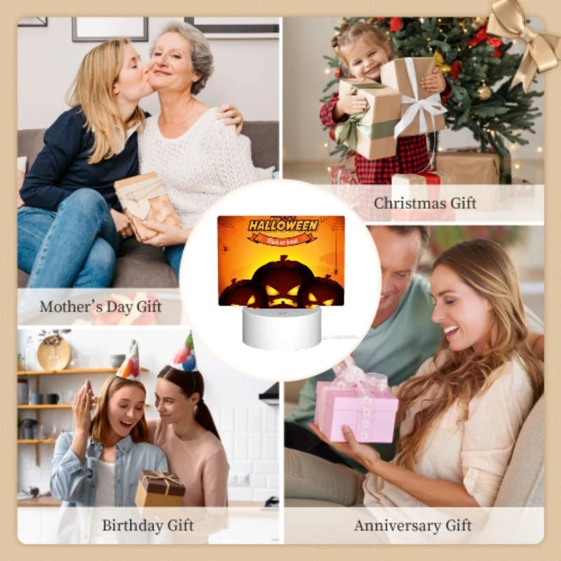 Rectangular Acrylic Night Light, Three pumpkins with scary faces on them. Rectangular Acrylic Night Light, Three Pumpkins With Scary Faces On Them. -Nuas Diy Shop 7bb6d4e4903c03dbaed72cba5a24a51b00a9ac16