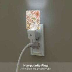 Night Light, A Colorful Floral Pattern With A Fish And A Dragonfly. -Nuas Diy Shop 7c9e544e2f49e665cbf94fd3ad546e9105ad01dc