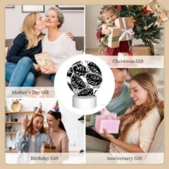 Round Acrylic Night Light, A Pattern Of Black And White Zebra Stripes. 9 Round Acrylic Night Light, A Pattern Of Black And White Zebra Stripes. -Nuas Diy Shop 7cc2f01a3d889ba2ab898a542a649f7d4791e66f