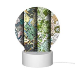 Round Acrylic Night Light, Three Colorful Designs Are Displayed On A Wall. -Nuas Diy Shop 7cd0fed22e0df0a5152d588324a4163b9c17220d