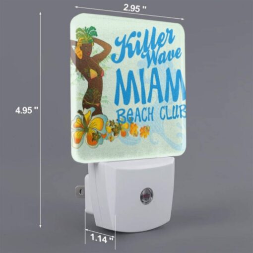 Night Light Set Of 2, A Woman In A Bikini Is Advertising A Beach Club. -Nuas Diy Shop 7e43bf10c14dfc47baa9d3cc249d3af15035a3bb