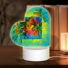Love Acrylic Night Light, A Colorful Image Of Palm Trees Against A Blue Sky. -Nuas Diy Shop 7e5a2f15f239eb73d099eeeb334b76fea2937cb4