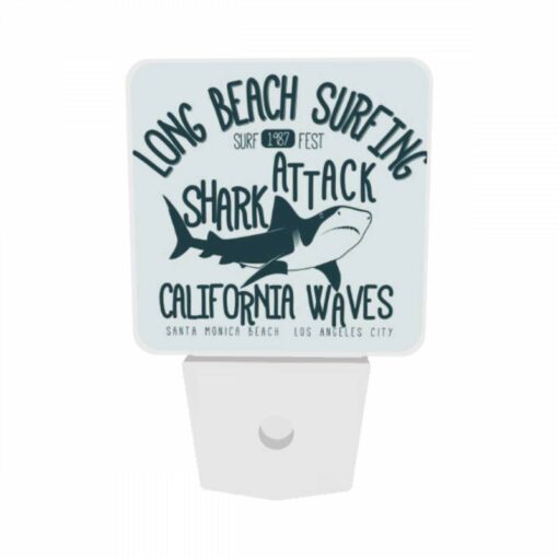 Night Light Set Of 2, A Poster Advertising Long Beach Surfing 1987. -Nuas Diy Shop 7f0f12f36452cd7436c3a4ed777c8ec983ac9d24