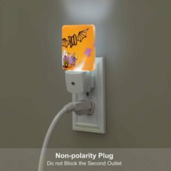 Night Light Set Of 2, A Halloween Themed Car With Ghosts On It. -Nuas Diy Shop 8052e96243154581d0ffbb8ef0d12cd690dcb7a0