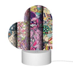 Love Acrylic Night Light, Three Colorful Paintings Are Displayed Side By Side. -Nuas Diy Shop 80723eb7f8891b492645989458967243b03fe0b3