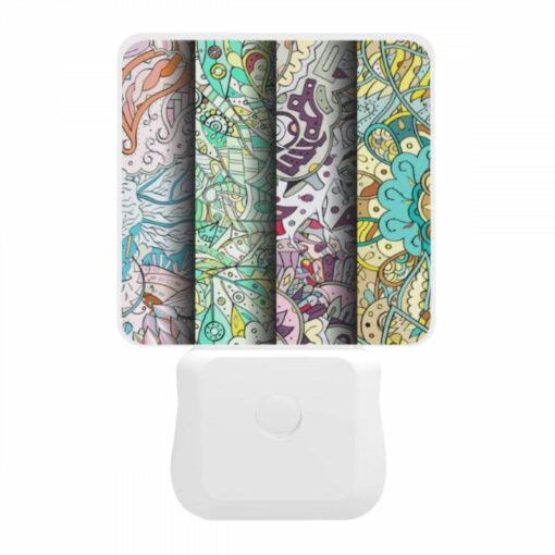 Night Light, Three Colorful Paintings Are Displayed Side By Side. -Nuas Diy Shop 80aeff54250aba96303e3576a6a66eb920784d73