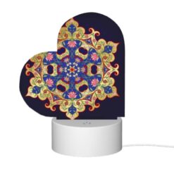 Love Acrylic Night Light, A Blue And Gold Design With A Star In The Center. -Nuas Diy Shop 81e546bf13382e43e395c06d292002fef07456d4