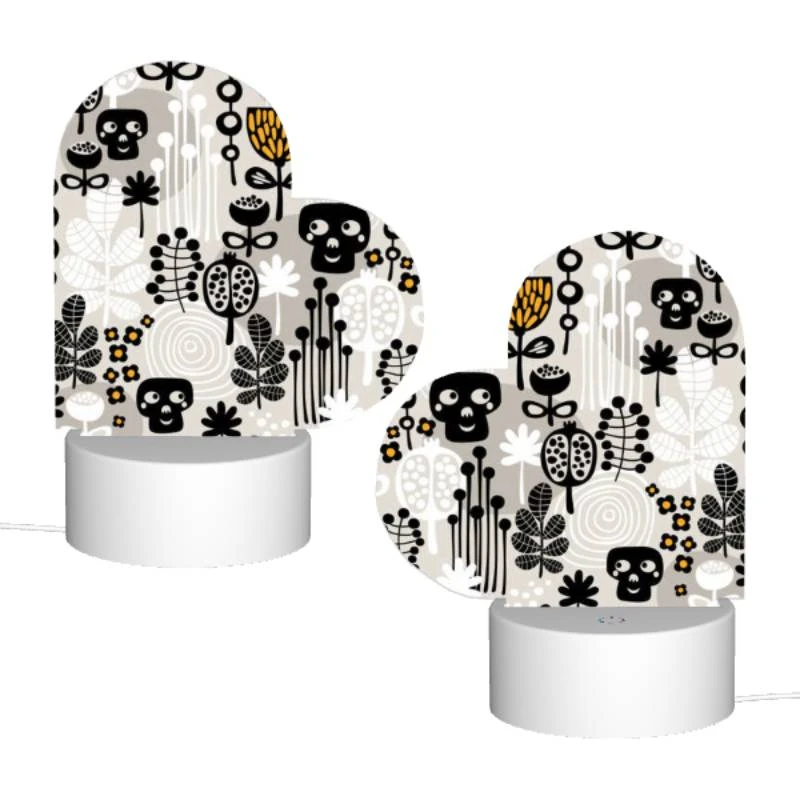 Love Acrylic Night Light, A pattern of skulls and flowers. Love Acrylic Night Light, A Pattern Of Skulls And Flowers. -Nuas Diy Shop 83f8841dcd37e00b52a3a81e65227e5e78181e68