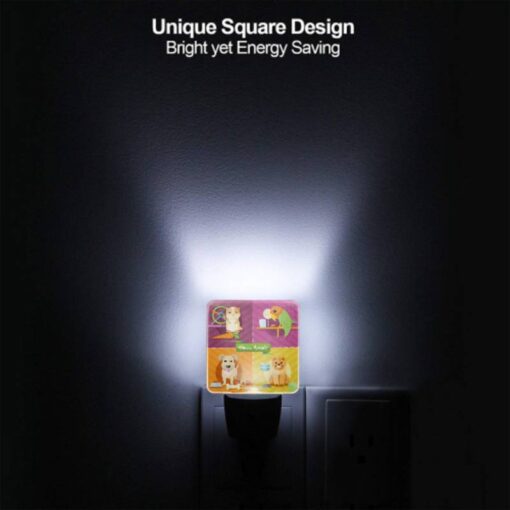 Night Light, Four Different Animals Are Shown In A Row -Nuas Diy Shop 8457008e2cbc1f8dc4cbface4c4d60ee14143bfb