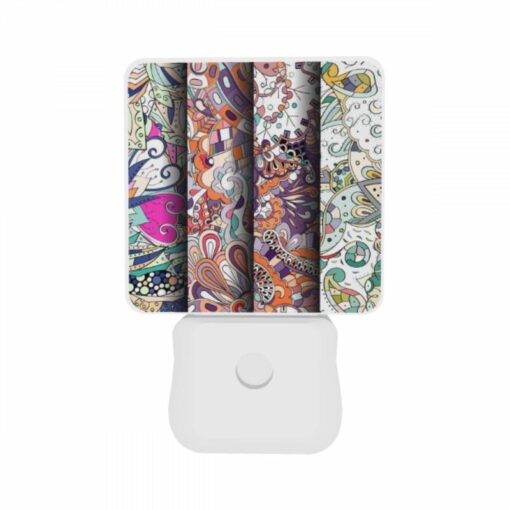 Night Light Set Of 2, Four Different Colored Paintings Of Flowers. -Nuas Diy Shop 84a933b7cfddff60ca54231aeaddc488a3f8c79d