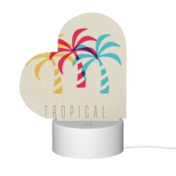 Love Acrylic Night Light, A Colorful Tropical Logo With Palm Trees. -Nuas Diy Shop 84b4dc5219dcd8b9dcb1a866ddc14c6612e10e6c