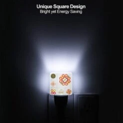 Night Light, Four Different Colored Geometric Shapes. -Nuas Diy Shop 8548ddb123a4fd3619c3941e8ae5729d5bed3aff