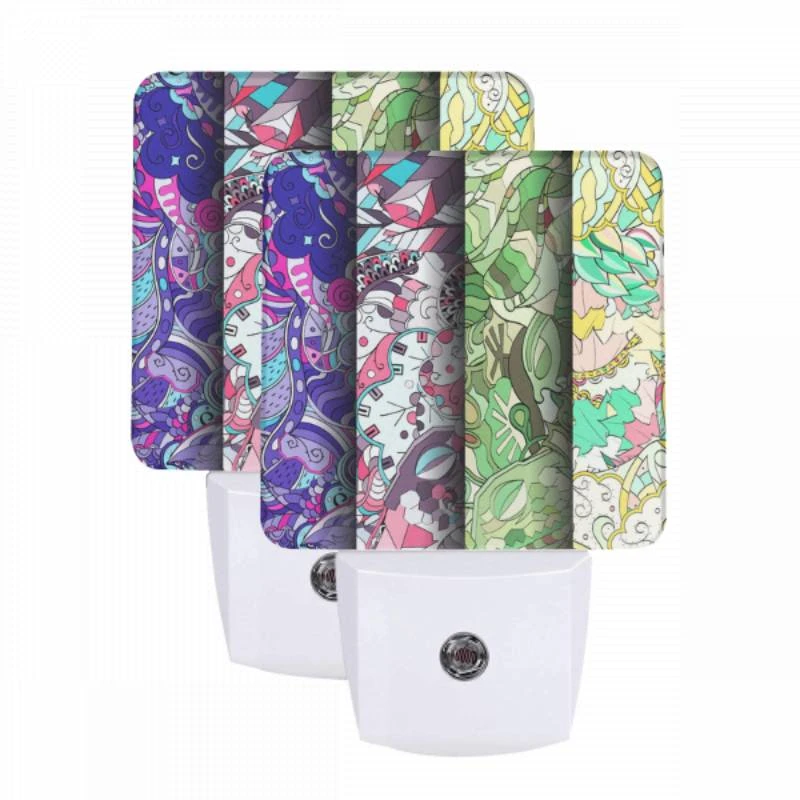 Night Light Set of 2, Four different colored designs of a clock. Night Light Set Of 2, Four Different Colored Designs Of A Clock. -Nuas Diy Shop 858704e25dfa5552f1d238dd4eb33f3ac8352876