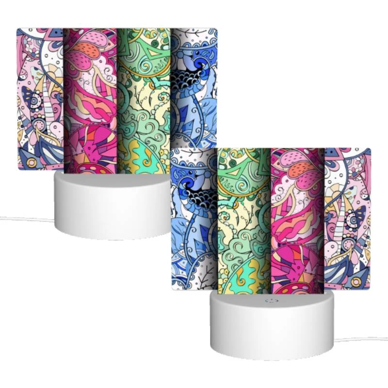 Rectangular Acrylic Night Light, Four different colored designs of a bird. Rectangular Acrylic Night Light, Four Different Colored Designs Of A Bird. -Nuas Diy Shop 85e7248f222f4e005c581ee0e9d3118b1a51b168