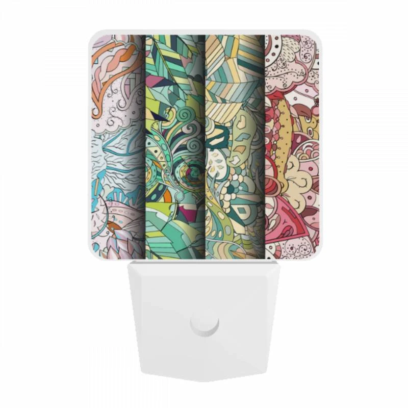 Night Light, Three colorful paintings are displayed side by side. Night Light, Three Colorful Paintings Are Displayed Side By Side. -Nuas Diy Shop 85ec16f6abd10dd2b75edb83e6411ef4a917b429