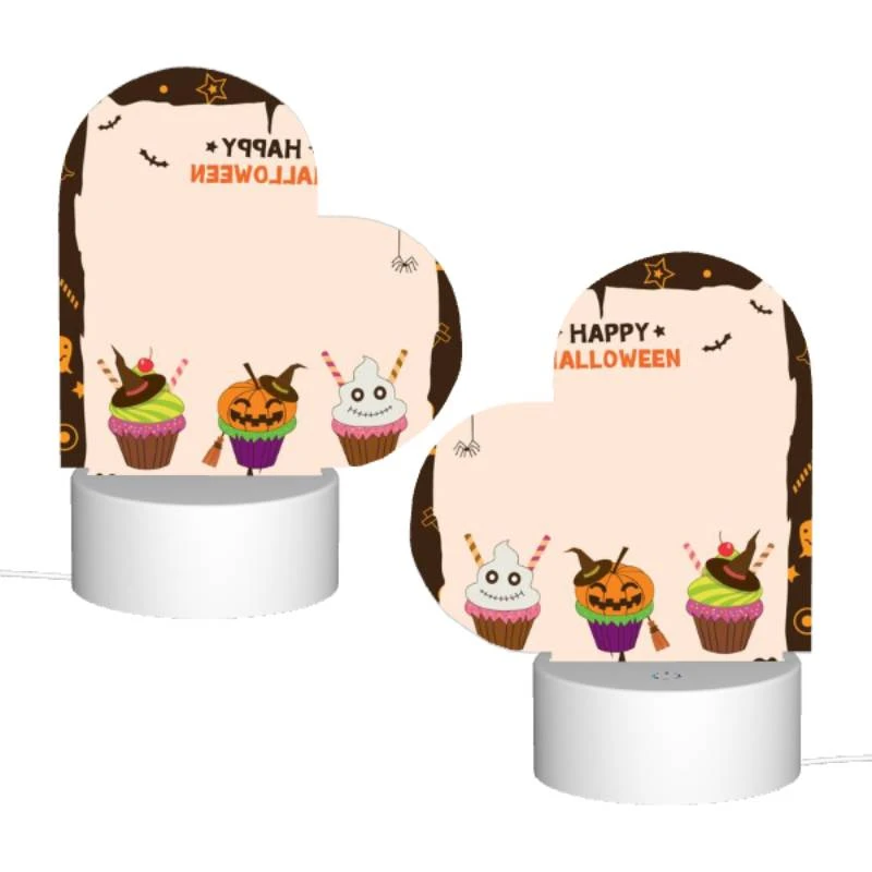 Love Acrylic Night Light, A Halloween themed cupcake with a pumpkin on top. Love Acrylic Night Light, A Halloween Themed Cupcake With A Pumpkin On Top. -Nuas Diy Shop 862c157b8c16413bd45f10693ad2d69074dc979a