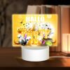 Rectangular Acrylic Night Light, A Poster Advertising A Halloween Party. -Nuas Diy Shop 8791cf583e628deefc029b51fafddb38e54ea7f1