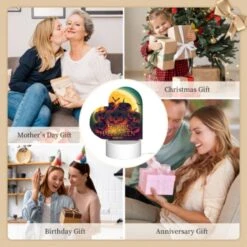 Love Acrylic Night Light, A Colorful Poster Of Pumpkins With The Words "Happy Halloween" Written On It. 9 Love Acrylic Night Light, A Colorful Poster Of Pumpkins With The Words "Happy Halloween" Written On It. -Nuas Diy Shop 8797be22b282be60113dcd5744411fbf424382e5