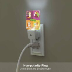 Night Light, Four Different Animals Are Shown In A Row -Nuas Diy Shop 89c1f8f133d6ac1a2e446dd856e53bf2773ae50b